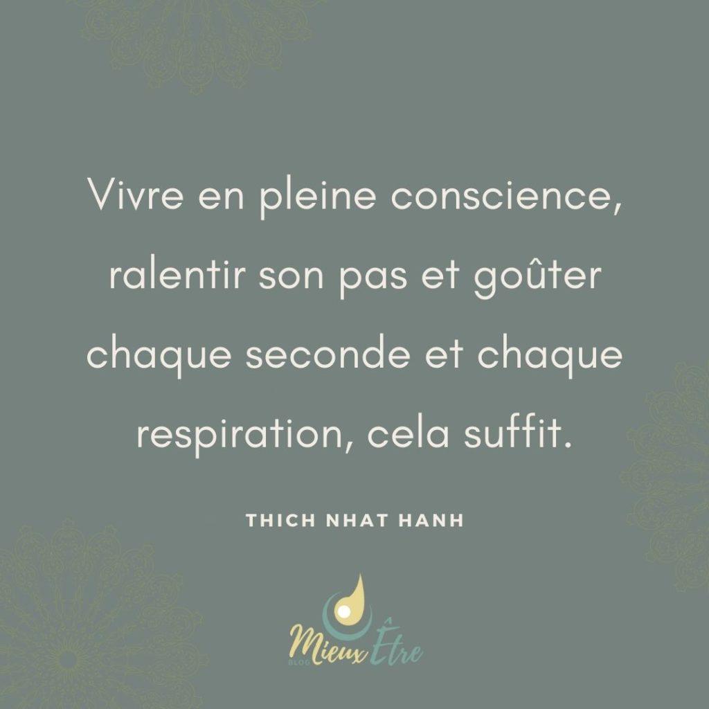 Citation Vivre En Pleine Conscience Blog Mieux Tre