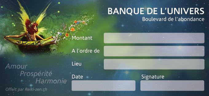 Chèque d'abondance vide à copier - Blog-mieux-être Chèque d'abondance vide à copier
