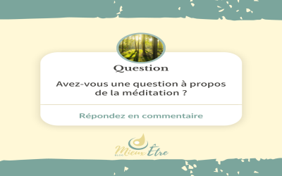 Question – Avez-vous une question ?